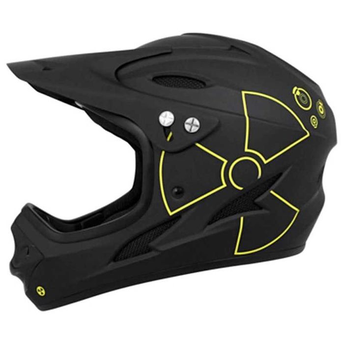 Кросова каска M-WAVE, Full Face, EN, 870г, Размер: M/L - Вело, Скутер