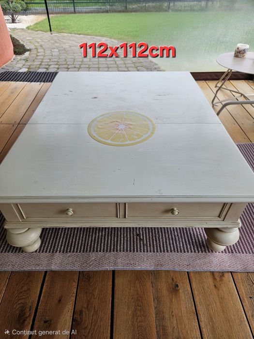 Masa lemn masiv deosebita