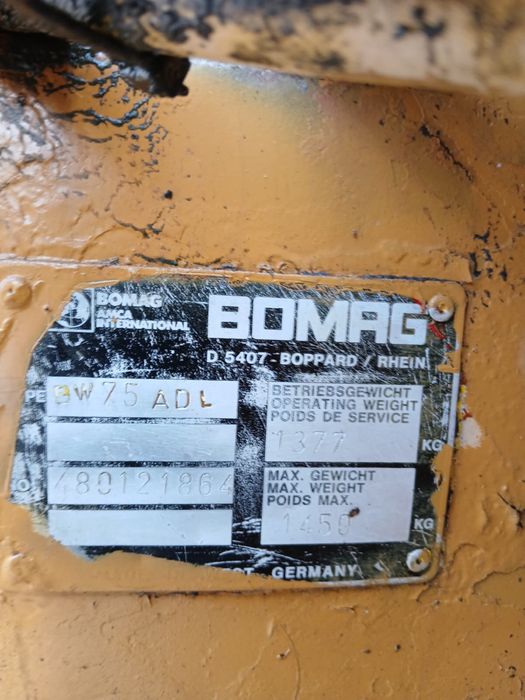 Cilindru compactor Bomag 1300 kg