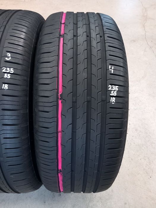 235/55R18 100V 4бр.Continental Made in FRANCE Неразличими от НОВИ-DEMO