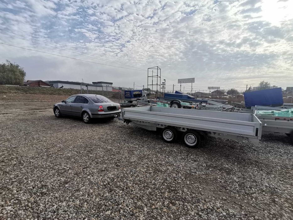 Remorca auto Cargo 410x210x30,3000-2000 kg,marfa,utilaje,apicol