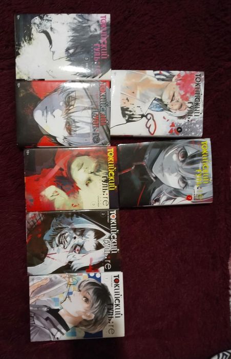 Манга Токийский гуль