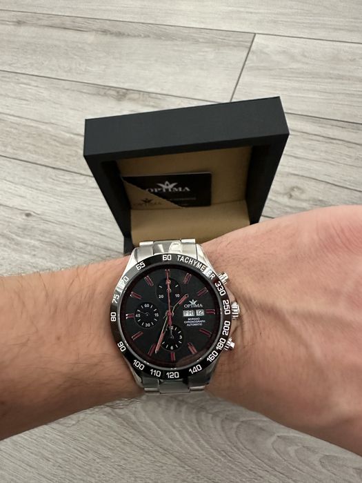 Ceas barbati Optima Morano Sport Valjoux Automatic, Sapphire