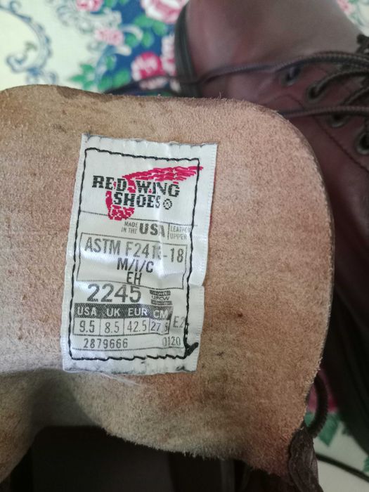Спец ботинка Red Wings