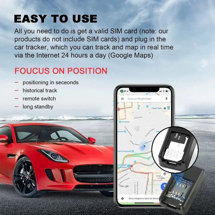 Tracker GPS, Localizare exacta - mini GPS Tracker