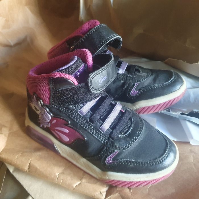 Ghete piele fete Geox