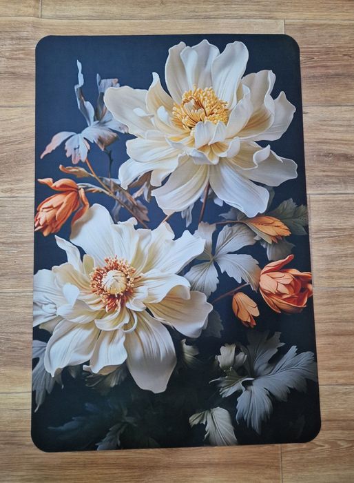 Коврик с 3D цветами для дома и ванной, 80×120 / 90×60 см