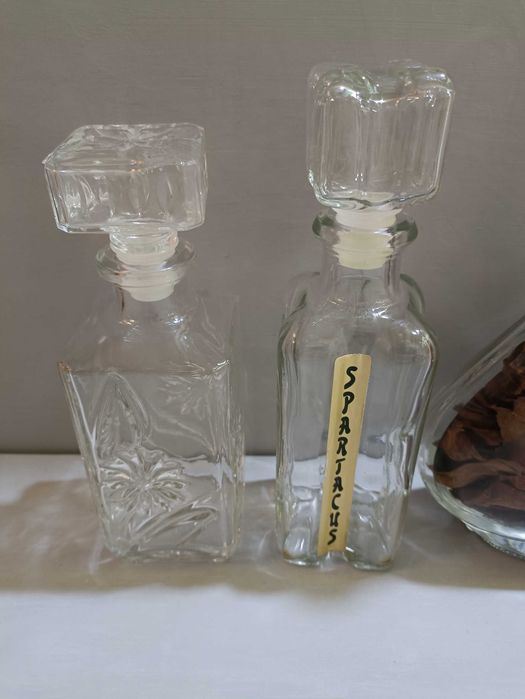 Флаконы из стекла для духов одеколона времен ссср