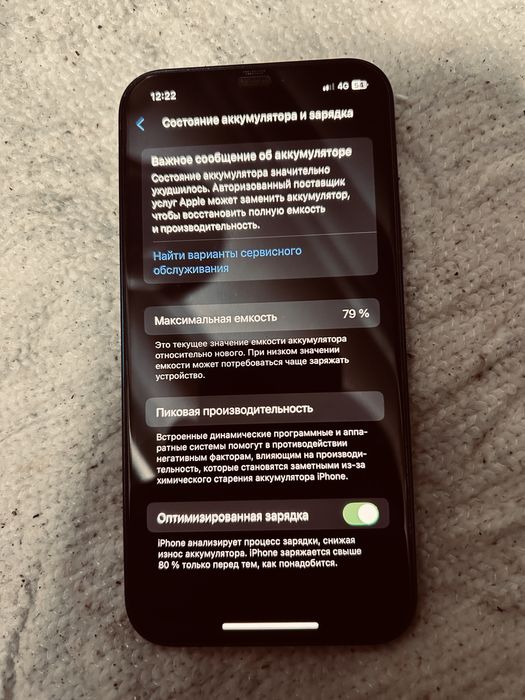 Айфон 12 память 128гб