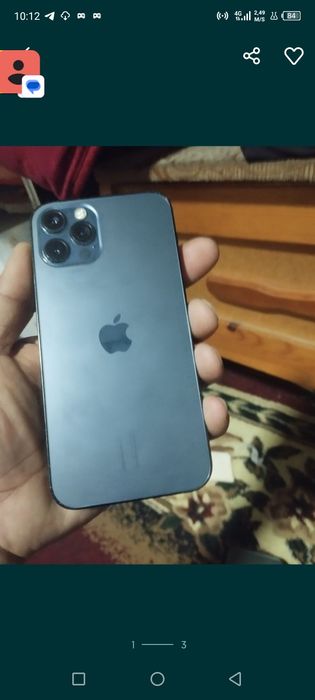 iphone 12pro  -128 g  ideal holatda