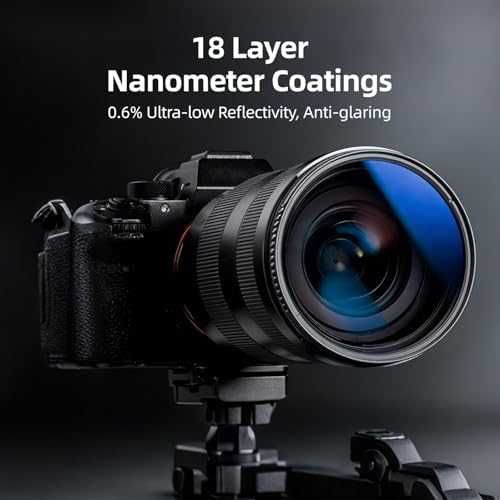 Нов 67mm CPL Поляризационен Филтър 18 Layer MRC HD Glass за фотоапарат