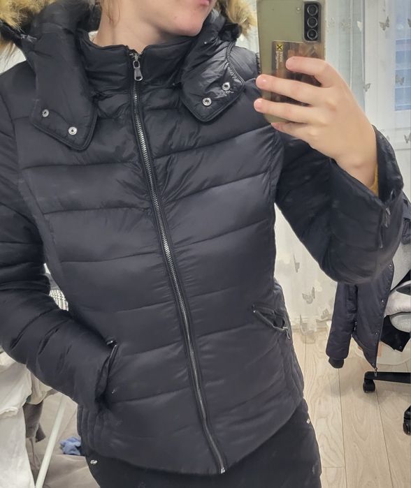 Geaca neagra calda !!