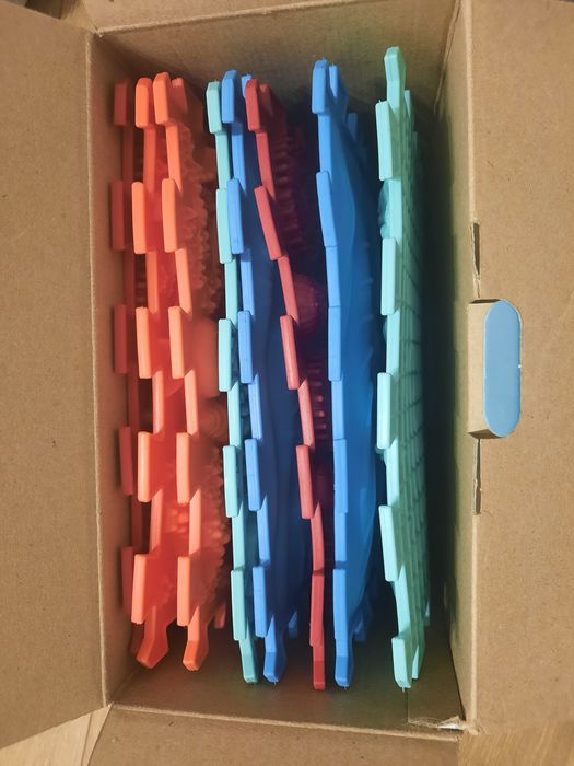 Модулен килим за игра Ortho Puzzle - микс море