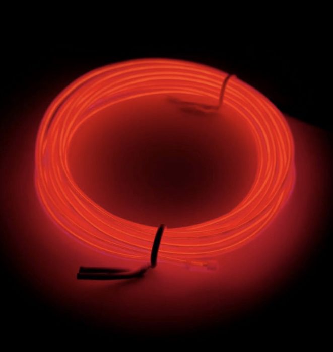 Șir luminos roșie, bandă luminoasă 3M