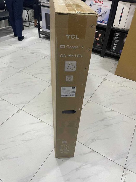 Телевизор TCL 75 С6К 4К QD-Mini LED 144hz Новинки 2025 доставка бонус
