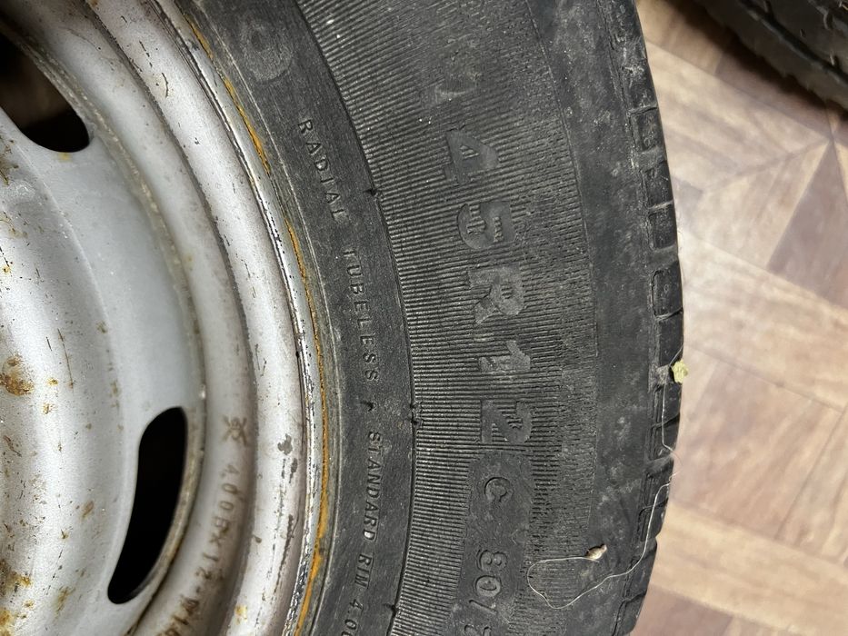 Шины R12  155 летние дамас