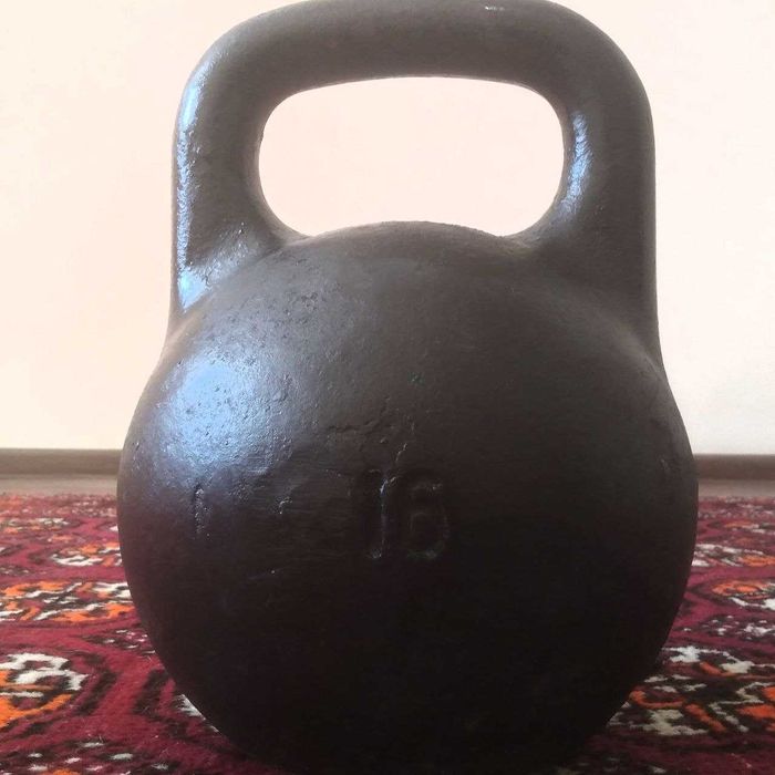 Гиря 16 кг, (Гантель )для тренеровок