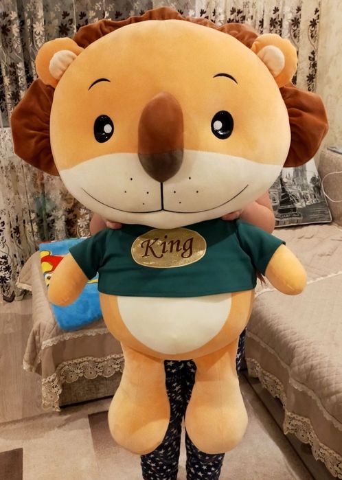 Подушка-игрушка лев