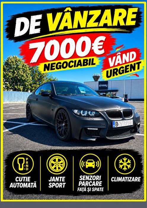 De vanzare bmw e92
