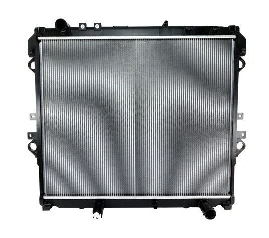 Radiator racire Toyota Hilux, 05.2015-, motor 2.4 D, 108/110 kw, diesel, cutie manuala, cu/fara AC, 658x550x16 mm, aluminiu brazat/plastic,