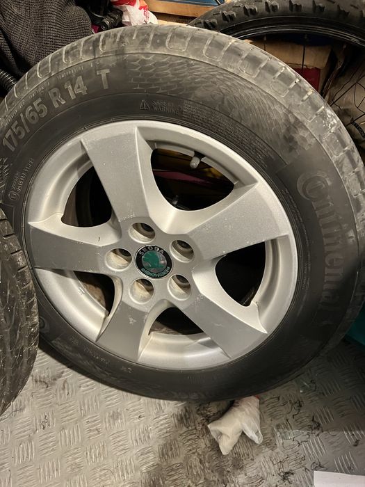 Лети джанти шкода и vw 14 цола