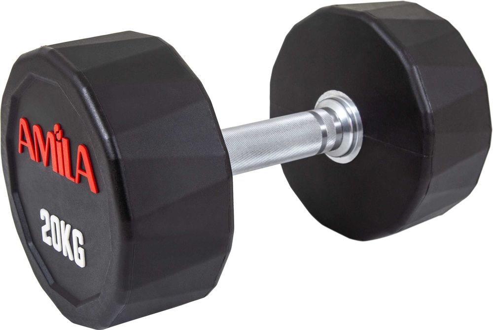 Сет Дъмбели Amila PU Series 2,5 кг - 40 кг, Фитнес Гири 14 чифта