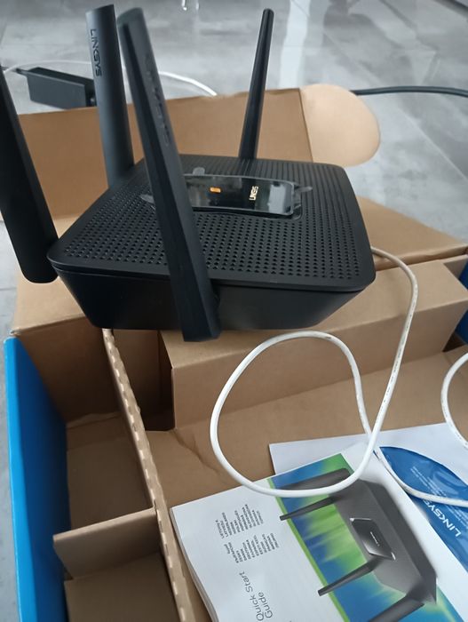 Router Wireless Linksys EA8300, 1xWAN Gigabit, 4xLAN Gigabit, 4 antene