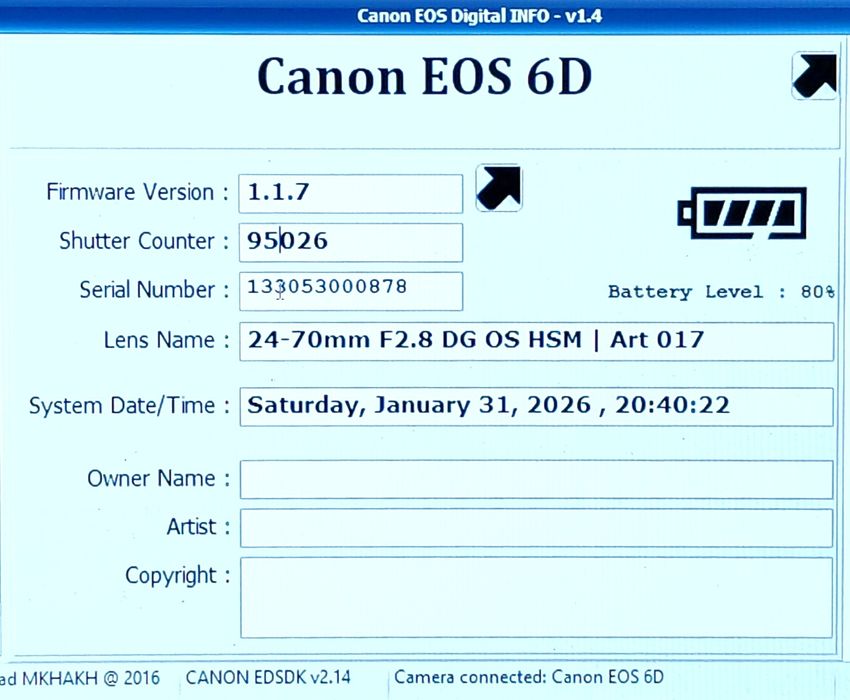 Canon EOS 6D Body – Full Frame de încredere, GPS și Wi-Fi integrat