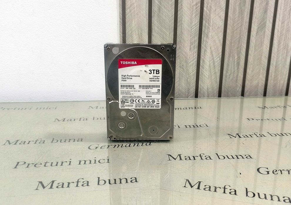 Hard Disk Intern Toshiba P300 3TB, 7200rpm, 64MB Buffer, Model