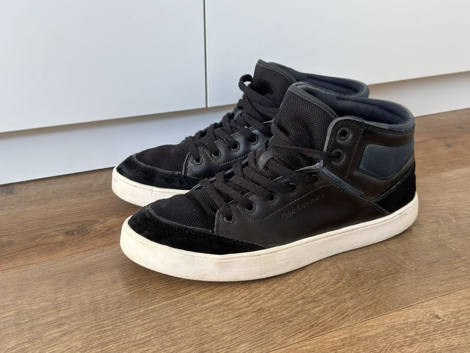 Calvin Klein леки високи обувки