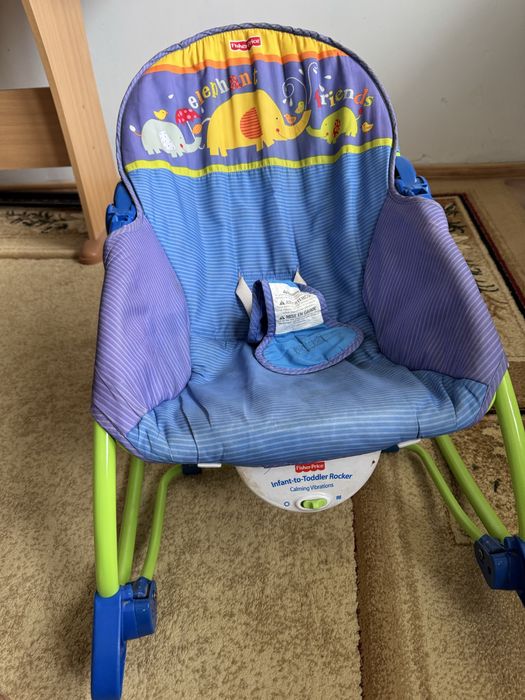 Детский шезлонг Fisher Price