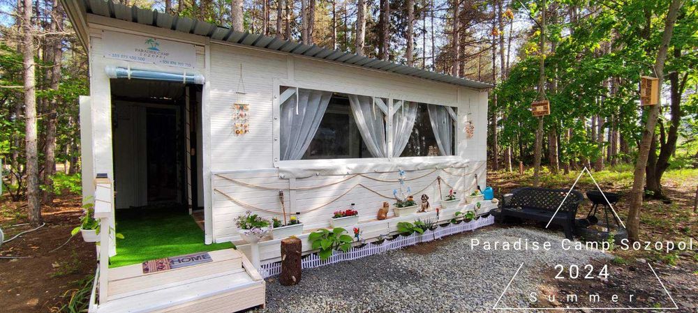 Продавам МОБИЛНА КЪЩА с всички удобства за живеене или бизнес