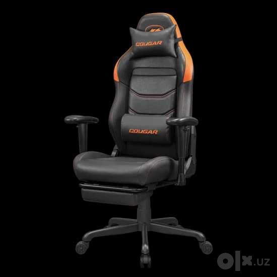 Игровое кресло COUGAR Explore Neo, Ткань+кожа, эргономичный