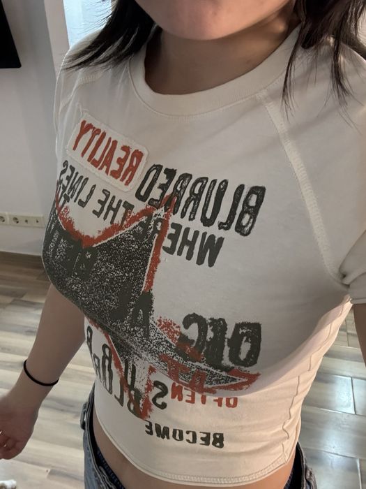 Кроп топ BERSHKA
