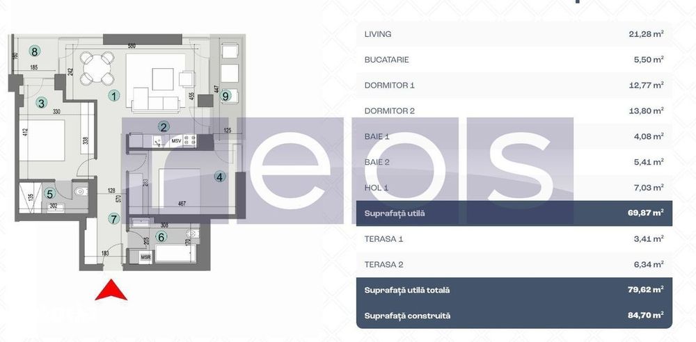 Vanzare 3 Camere Premium | The Level Faza 4 | 70Mp | Finalizare 2028