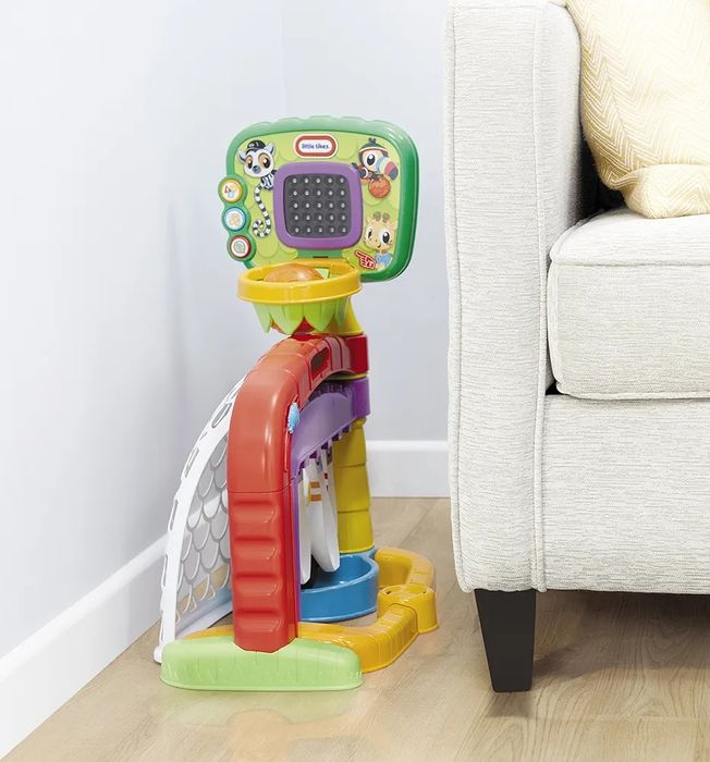 Little Tikes Little Tikes 3-в-1 Спортна зона , баскетболен кош , футболна врата , боулинг за деца