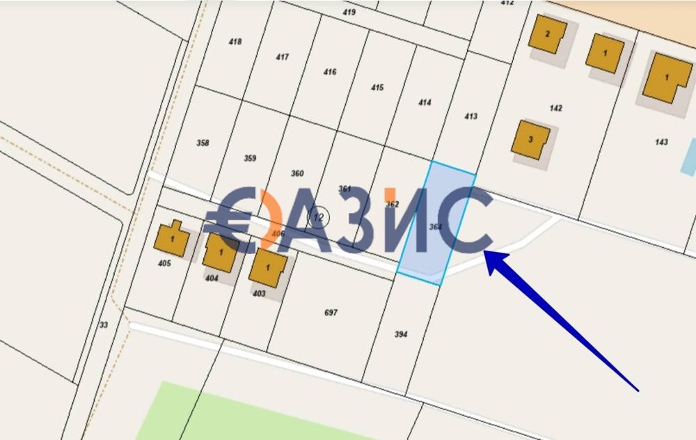 Продава се Парцел в с. Кошарица, Област Бургас - 500 кв.м за 41 €/кв.м - Снимка #1