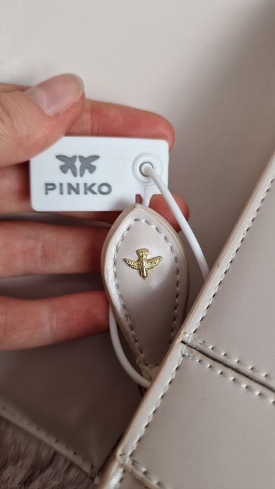 Бяла чанта Pinko