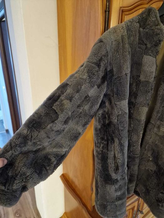 haina de dama din blana naturala