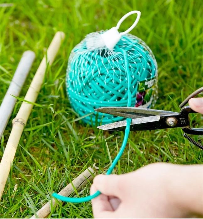 ПВХ Кембрик подвязка для саженцев, дарахт боглаш учун резинка ип