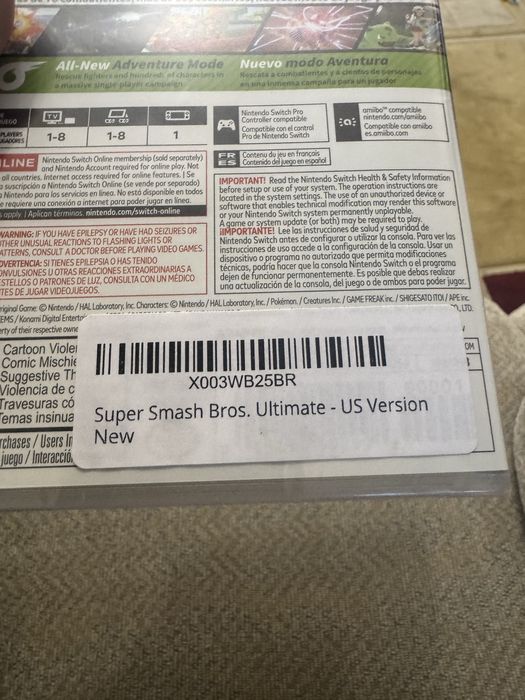 super smash broa ultimate совершенно новый игра для nintendo switch
