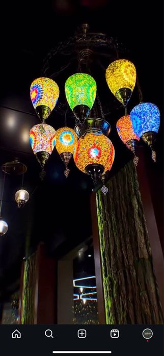 Срочно!!! Turk mozaika uslubidagi lyustra/ Турецкая мозаичная люстра