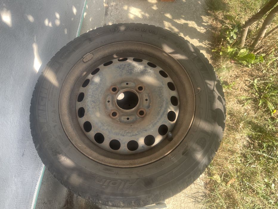 Set jante smart colt sau anve175/65/r15michelin alpin in v m+s 6-7mm