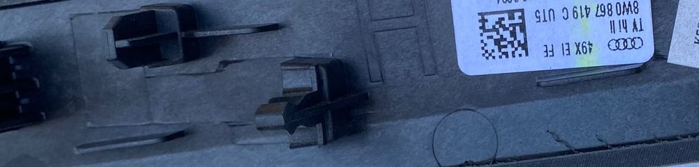 Trimuri LEMN MAT Audi A4 A5 B9 8W ORIGINALE ! Ornamente S4 S5 B9 F5