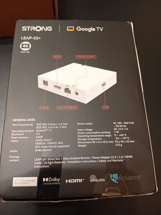 TV box 4K Strong