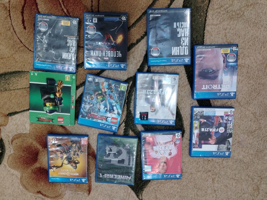 Диски на playstation 4