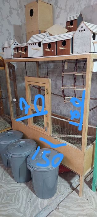 Вольеры для птиц 2 штуки