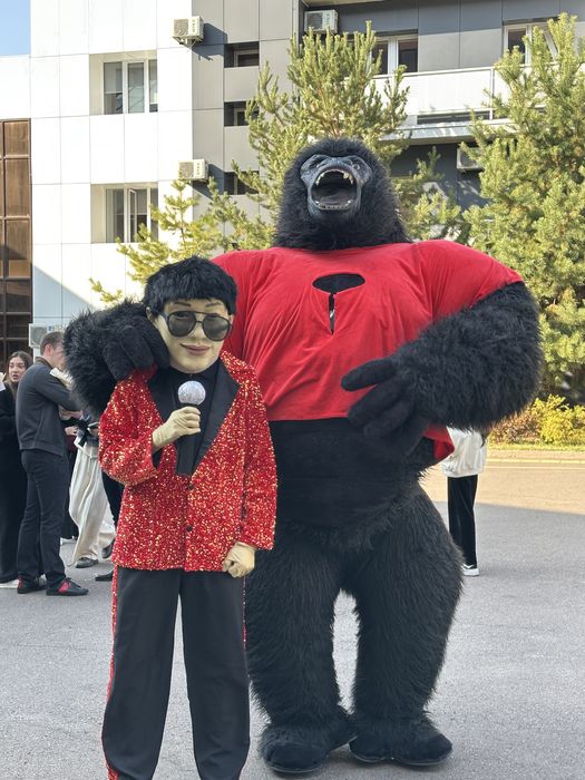 Хит горилла Кинг Конг прокат костюм аниматором