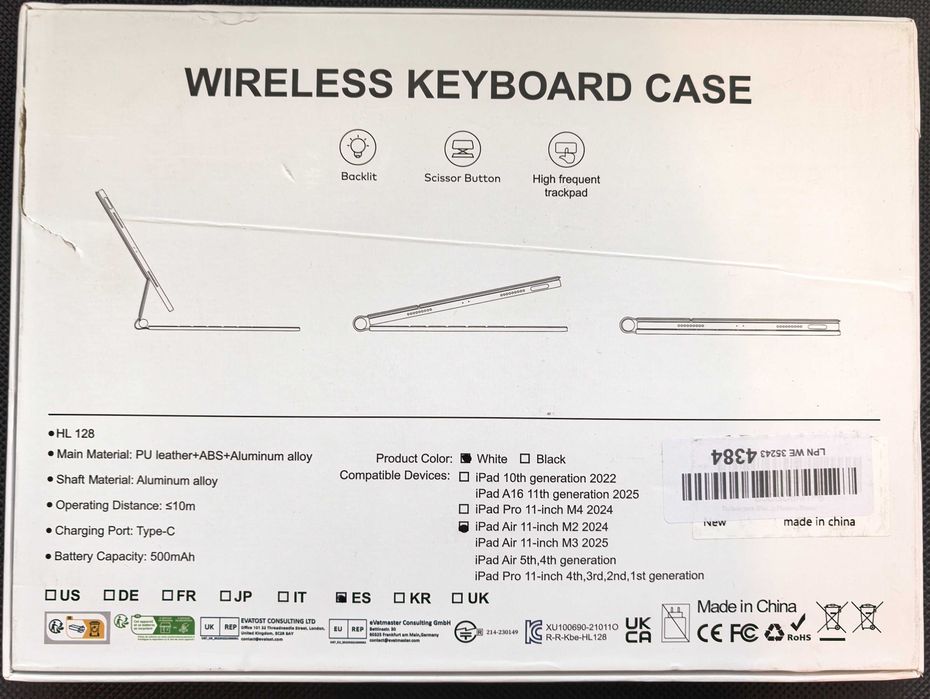 Apple Wireless Keyboard Case Backlight Ipad Air 11 и Ipad Pro 11