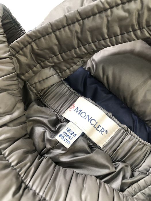 Комбинезон Moncler оригинал, пух, 18-24 мес